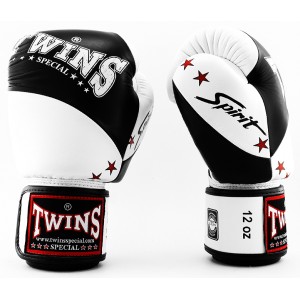 Боксерские перчатки Twins Special (BGVL-10 white/black)